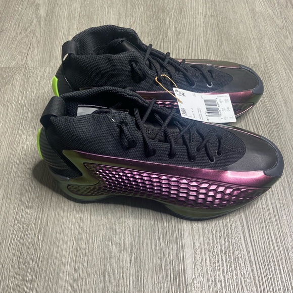 Addias A.E. 1J Anthony Edwards The Future GS Boys Shoe Size 7Y Purple NWT - Picture 9 of 14